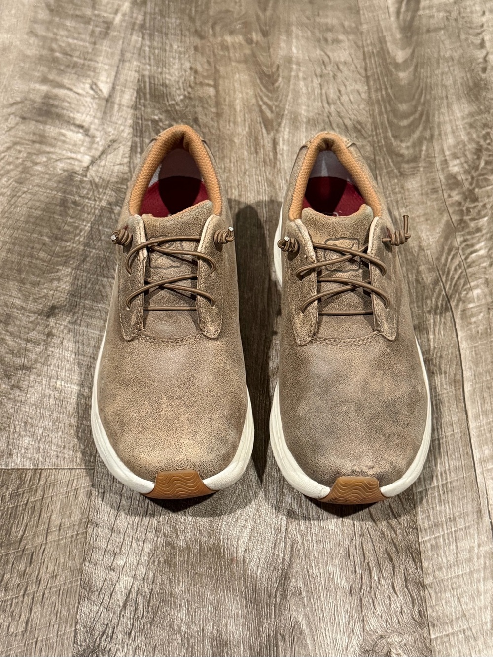 Twisted X Women's Feather X Leather Color: Bomber 6.5M